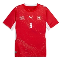 Camiseta Suiza Remo Freuler #8 Primera Equipación Replica Mundial 2026 mangas cortas